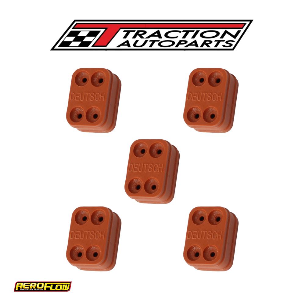 Weathertight Wire Seal 4 Pin Pack Of 5 Deutsch