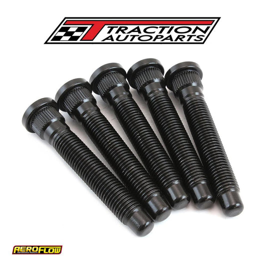 M 12 X 1.50 m Wheel Studs 0.565"knurl 76.2 mm Uhl 5 Pack Evo