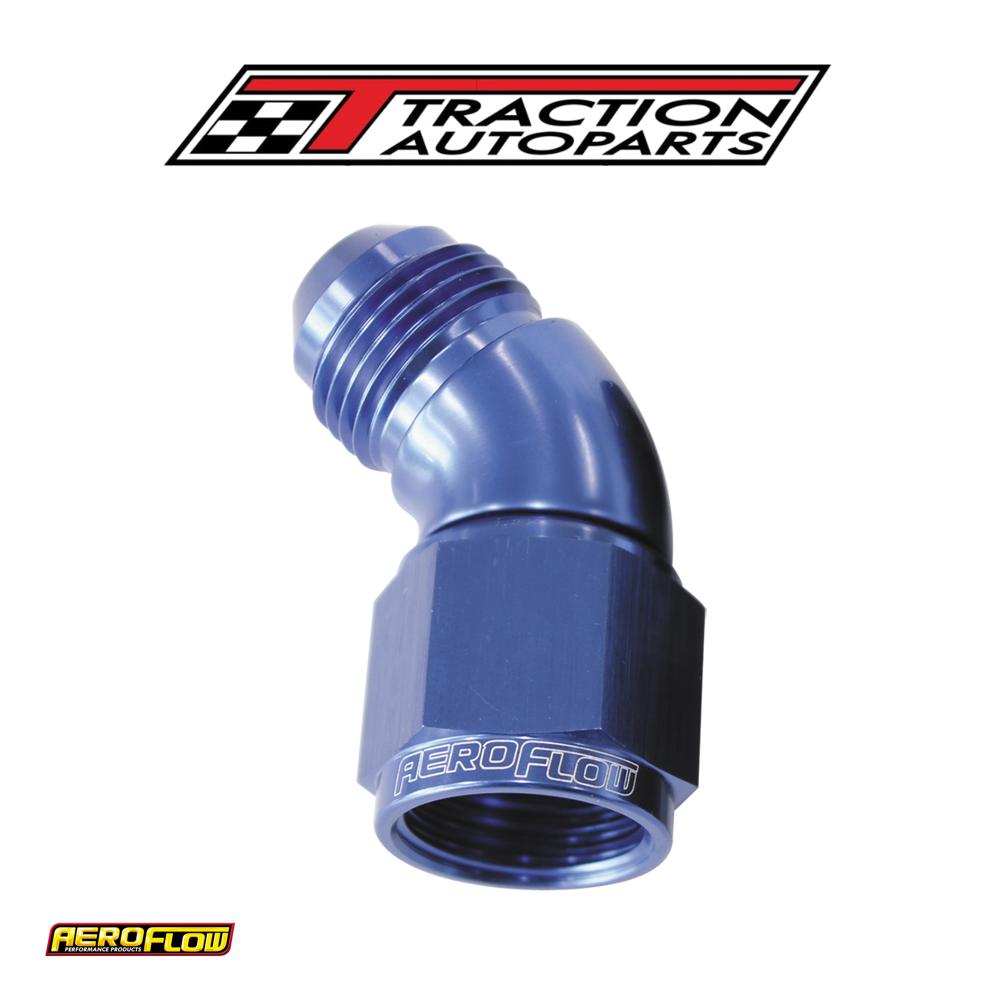 45 Deg Female - Male -12 an Blue Full Flow