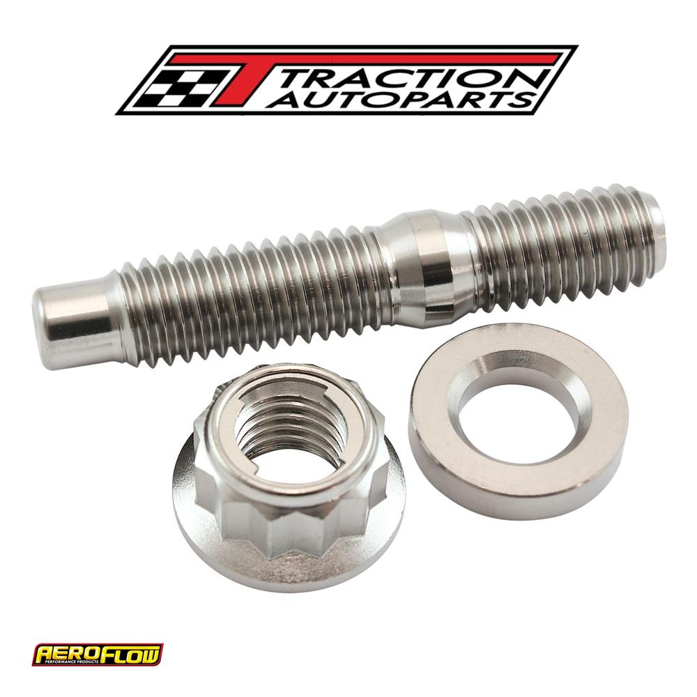 M 8 Titanium Stud Locking Nut Kit M 8 x 1.25 mm Header Bolt