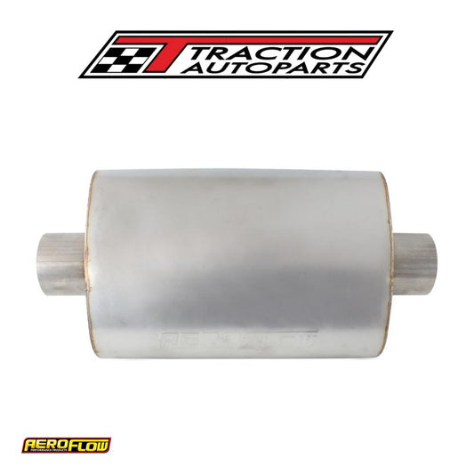 4" Center / Center Muffler 22" Length, 11.77" W, 6" H