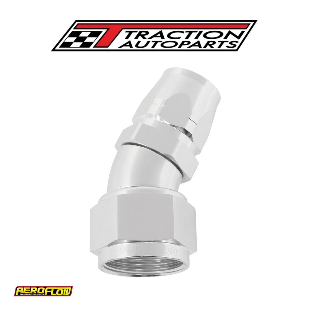 Alloy 30 Deg Hose End -12 Hoseto -16 an Reducer Hose End Silv