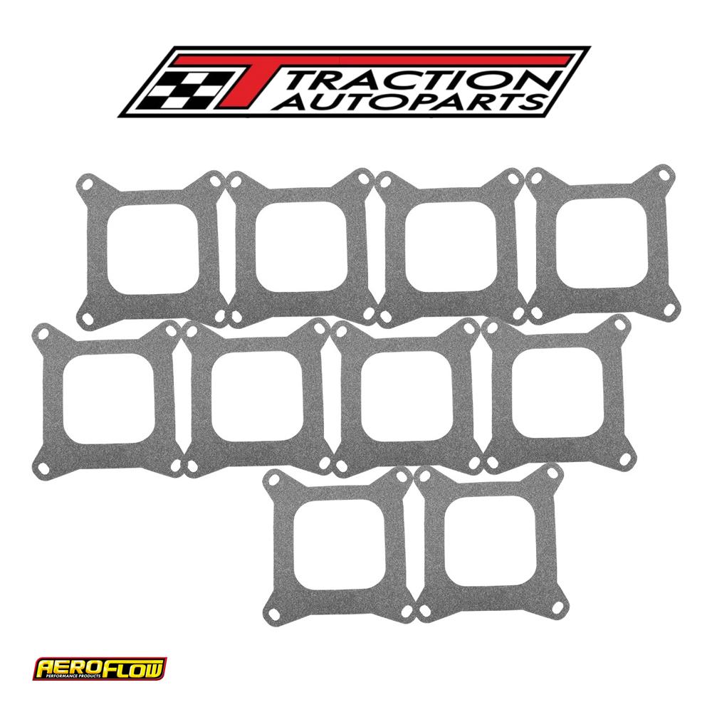 4150 Carby Base Gasket Open Bulk 10 Pack 1/32" Square Bore