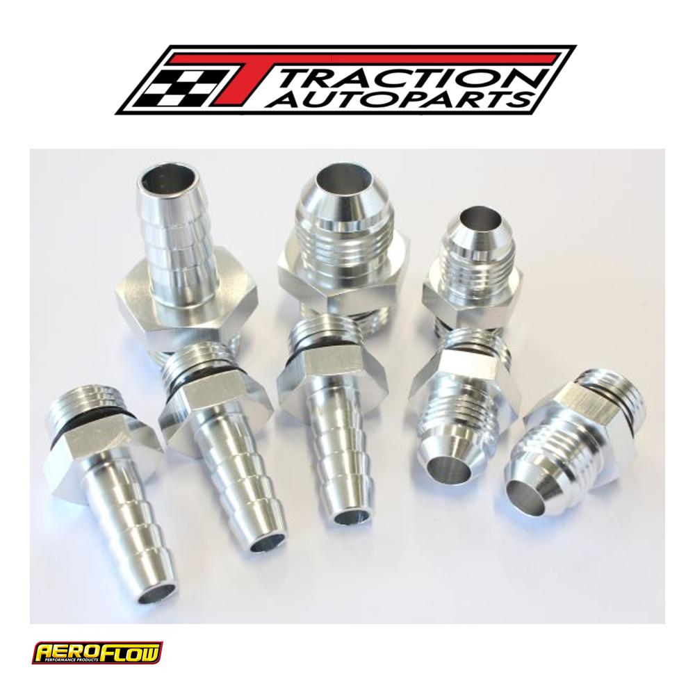 Aeroflow Surge Tank Fittings Silver Repl Kit Barb & An Fitt