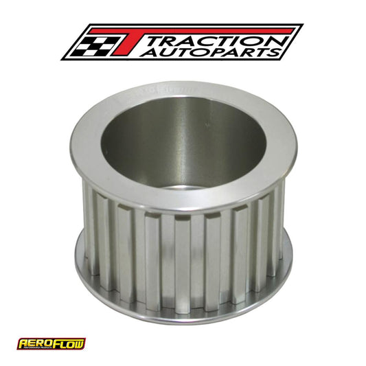 Alternator Glimer Drive Pulleyonly- Anodised Silver