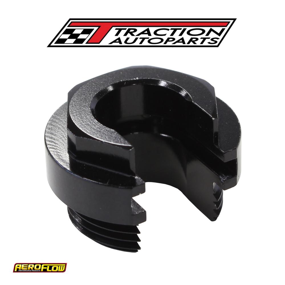 Push On Efi Fitting Retaining Locking Collar With Slot Black
