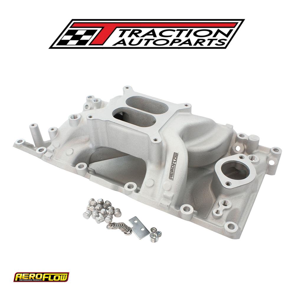 Sb Chrysler Air Gap Intake Manifold Dual Plane 318 360 Natural Aeroflow - Af 6010-3005