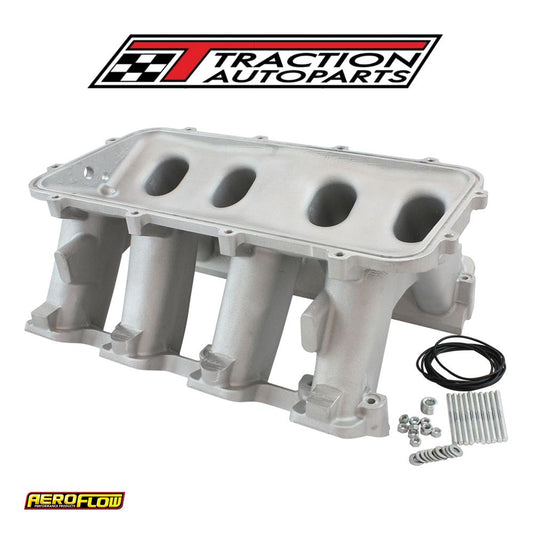 Hi Rise Non Efi Gm Ls Base Modular Intake Mani Rectangle Port Natural Af 6079-6002