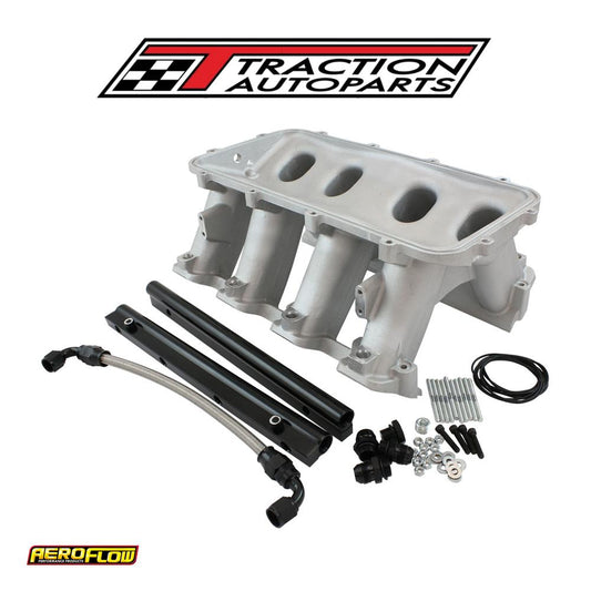 Hi Rise Efi Gm Ls Base Intake Modular Manifold Rectangle Port Natural Af 6079-6004