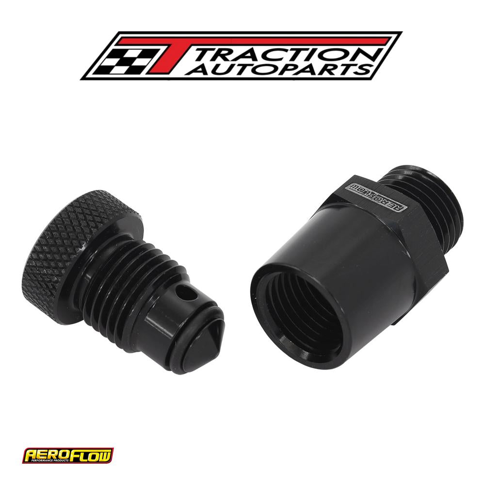 -6 Orb Inline Tap / Drain 1/8 Npt F/male Thread For Remote