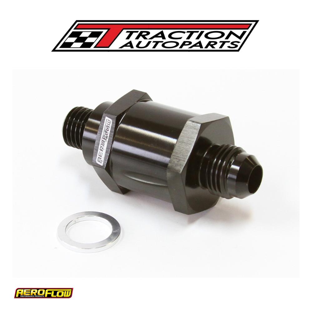 M 12 X 1.5 mm X -6 an Checkvalve Black Male To Male Bosch Pump