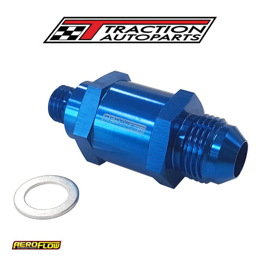 M 12 X 1.5 mm X -8 an Checkvalve Blue Male To Male Bosch Pump