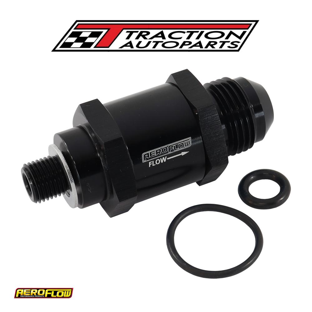 M 10 X 1.0 mm X -8 an Check Valveblack Male To Male Bosch Pump