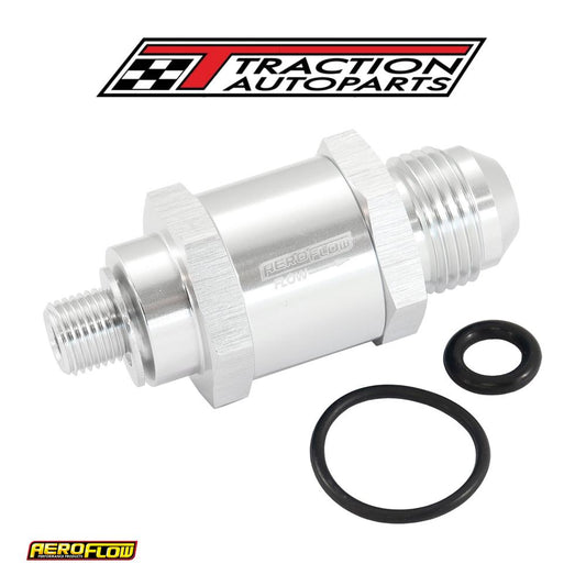 M 10 X 1.0 mm X -8 an Check Valvesilver Male To Male Bosch Pump