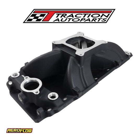 Bbc Hi Rise Intake Manifold Single Plane Oval 454 Black