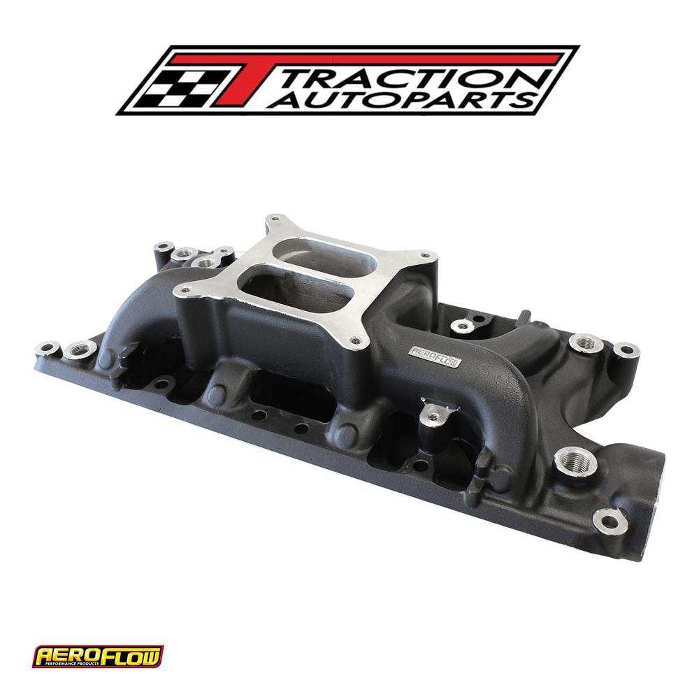 Sbf Air Gap Intake Manifold Dual Plane Ford 302 Black