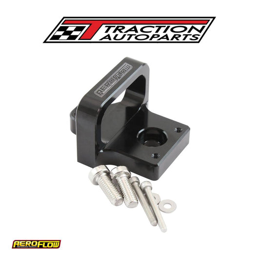 3 Port Boost Solenoid Mountingholder Bracket Black Mac Valve Aeroflow- Af 64-1036