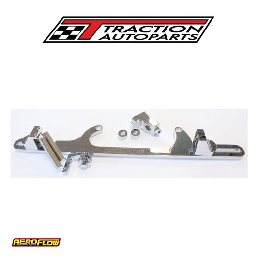 Billet Throttle Cable Bracket Chrome Suits 4500 Style