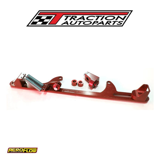Billet Throttle Cable Bracket Red Suits 4500 Style