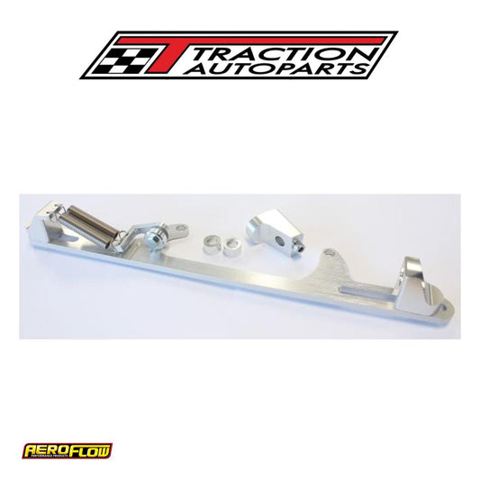 Billet Throttle Cable Bracket Silver Suits 4500 Style