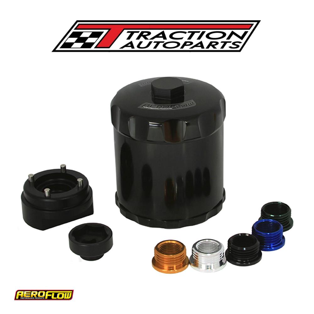 Aeroflow Oil Filter Black 3/4, 13/16, M 18,m 20 &m 22 X 1.5