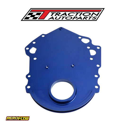 Billet Timing Cover 302 351 c Blue