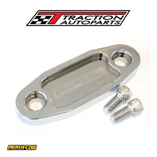Billet Fuel Pump Block Off Chrome Suit 302 351 c