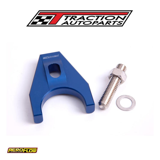 Billet Distributor Hold Down Blue Bracket Suits All Chev