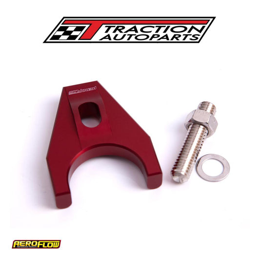 Billet Distributor Hold Down Red Bracket Suits All Chev