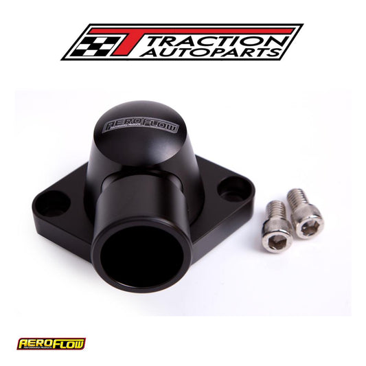 Billet Thermostat Housing Black Swivel Sbc Bbc