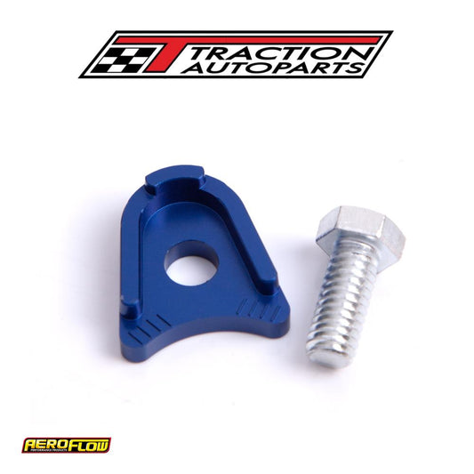Billet Distributor Hold Down Blue Clamp Ford Windsor & 351 c