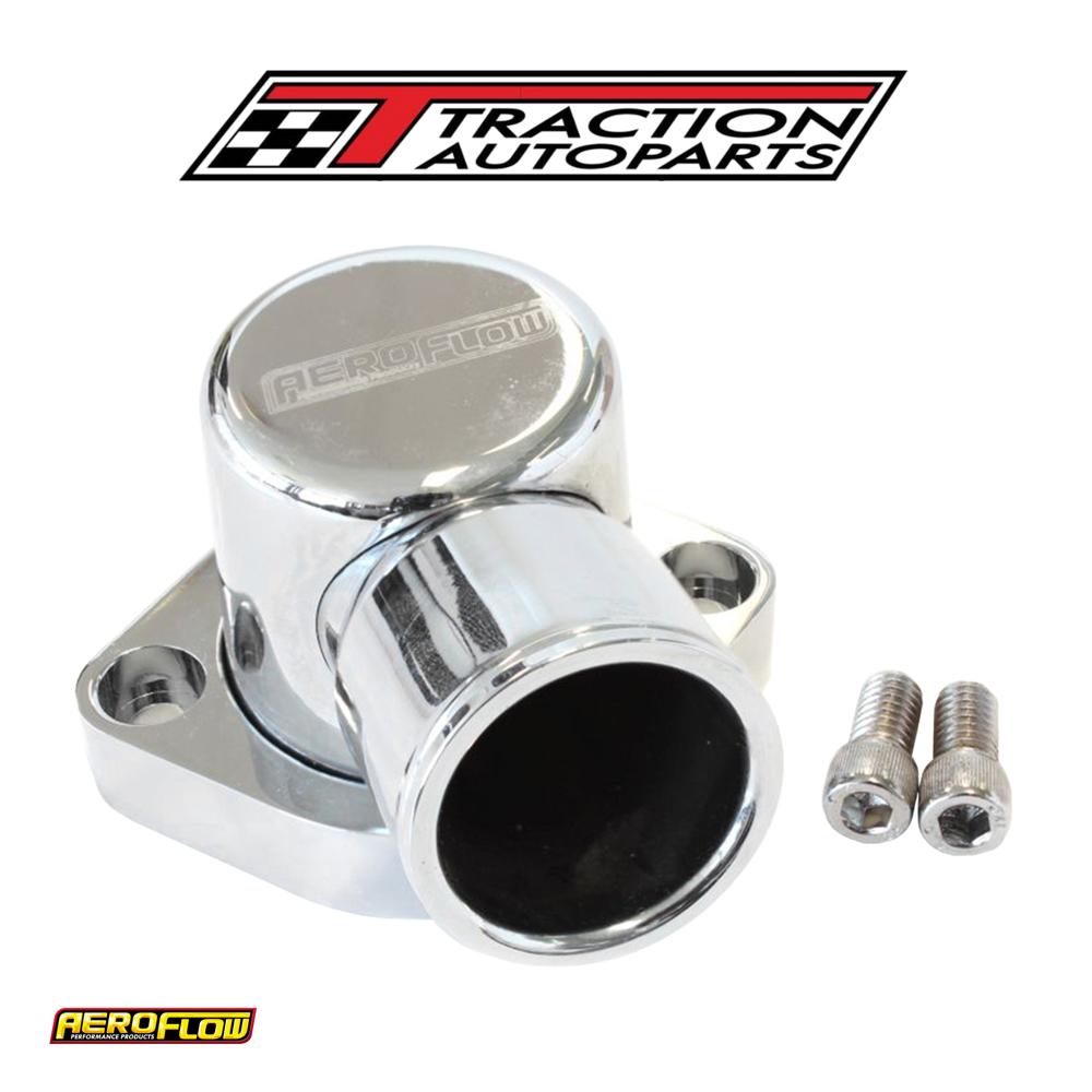 Ford 302 351 c 90 Deg Swivel Chrome Thermostat Housing