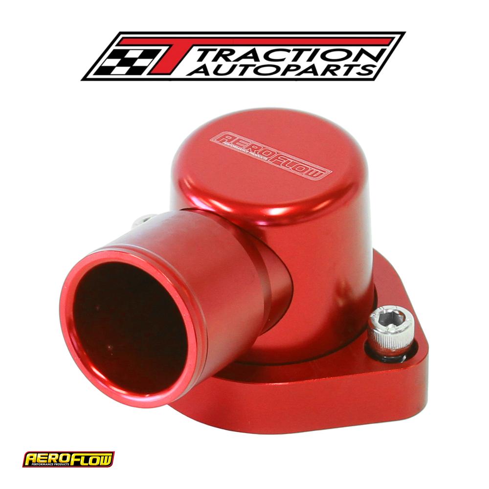 Ford 302 351 c 90 Deg Swivel Red Thermostat Housing