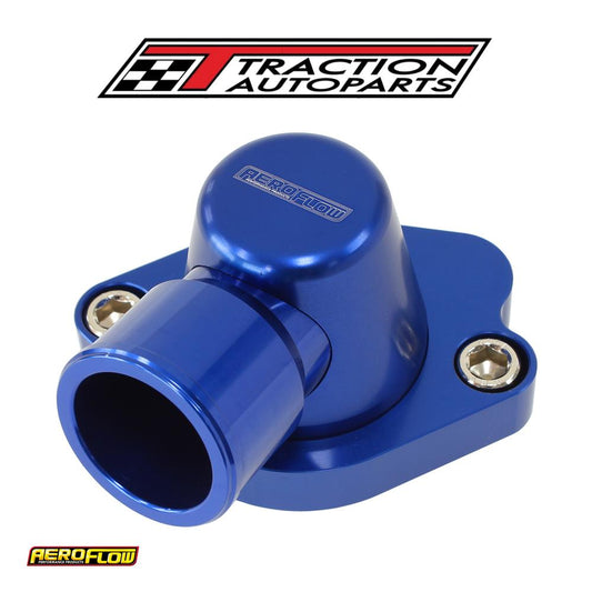 253 308 Holden Thermostat Housing Blue No Heater Swivel