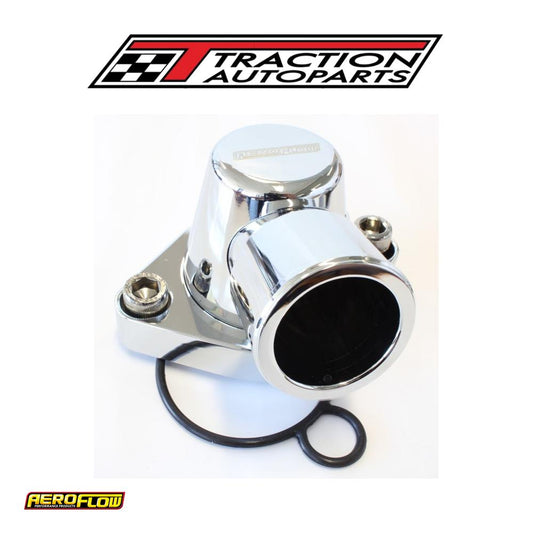 253 308 Holden Thermostat Housing Chrome No Heater Swive