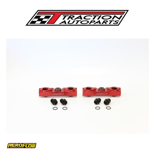 Subaru Ej 25 Red Fuel Rail Kit Sti Side Feed