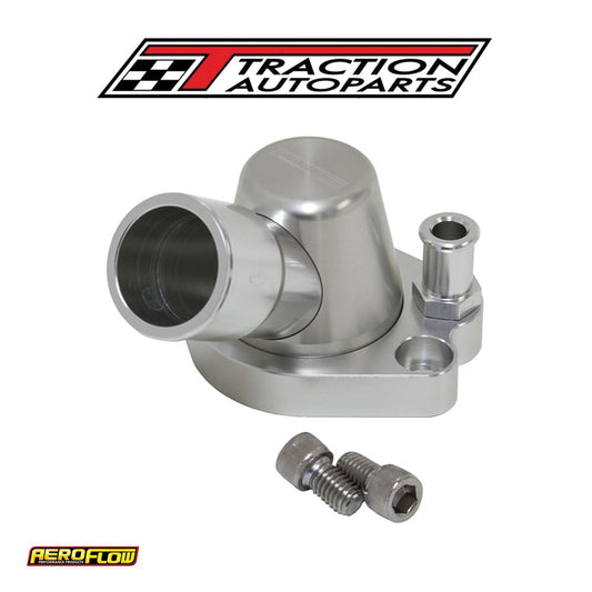 253 308 Holden Thermostat Housing Silver W/heater Swivel