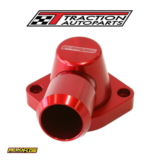Billet Thermostat Housing Red Swivel All Ls Except Ls 3