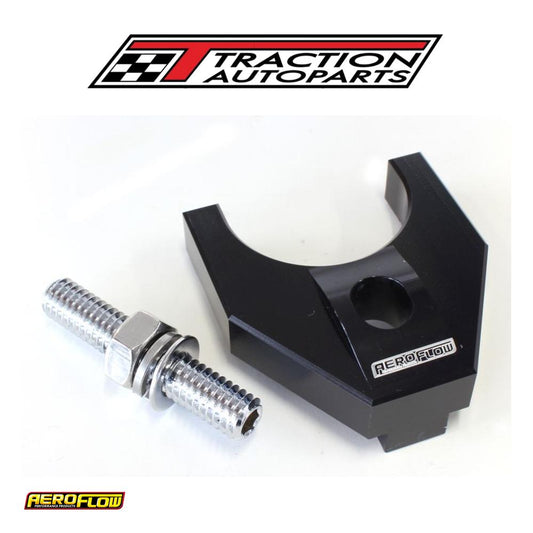 Billet Distributor Hold Down Black Large V 2 Windsor & 351 c