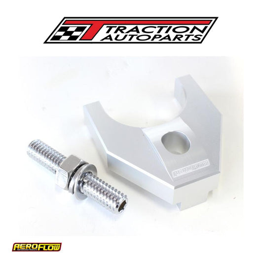 Billet Distributor Hold Down Silver Large V 2 Windsor & 351 c
