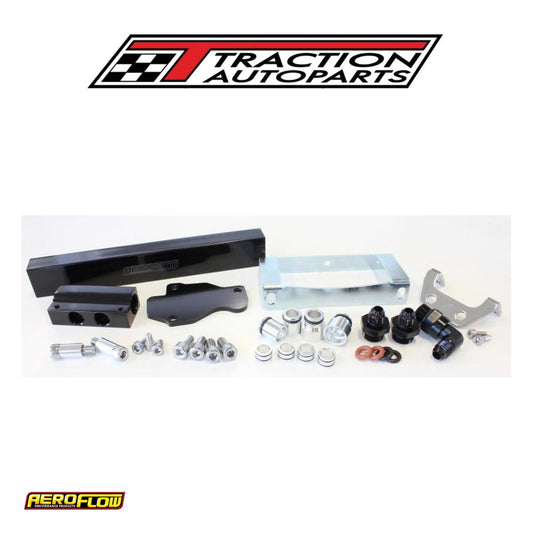 Rotary Fuel Rail Kit Series 6 7 & 8. Mazda Rx 7 Black