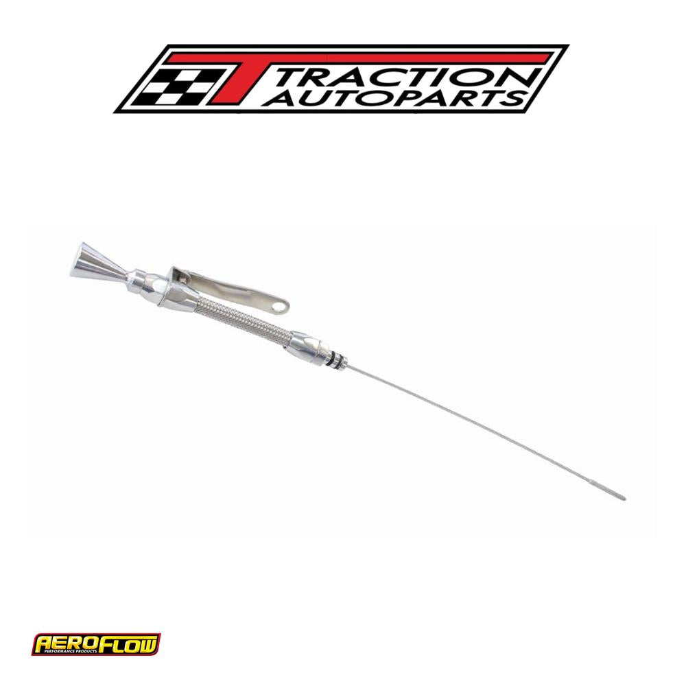 Sb Chev Engine Dipstick Early Model Passenger Side Chrome