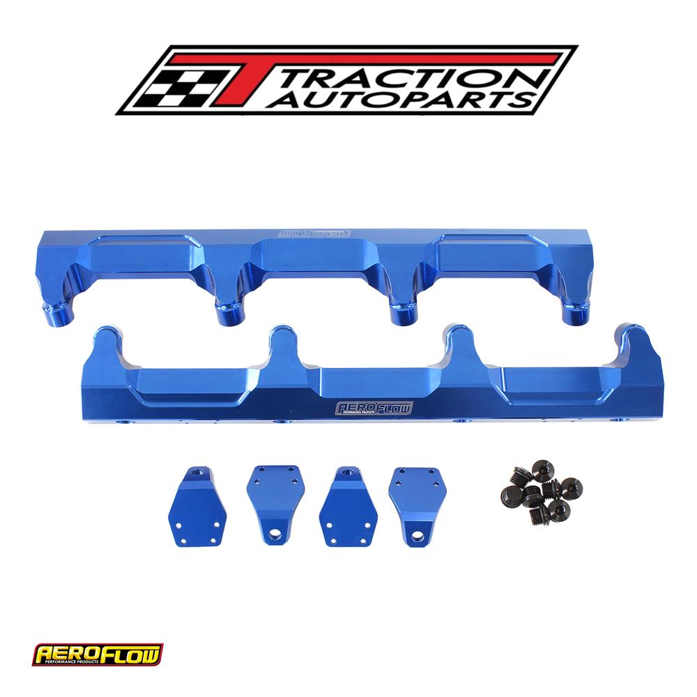 Gm Lsa Supercharged Fuel Rail -8 orb Inlets / Outlets Billet