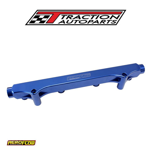 Audi Vw 1.8 l 20 v Fuel Rail -8 orb Inlets / Outlets Blue