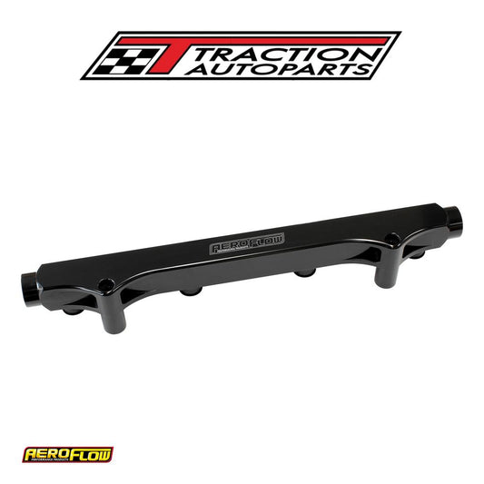 Audi Vw 1.8 l 20 v Fuel Rail -8 orb Inlets / Outlets Black