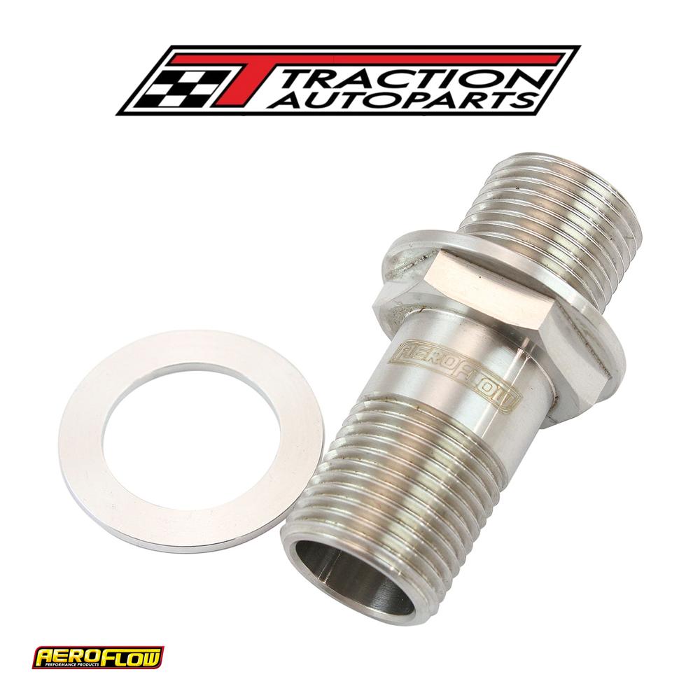 Toyota 2 jz Oil Cooler Delete Fitting S/s 1 jz Stud Filter