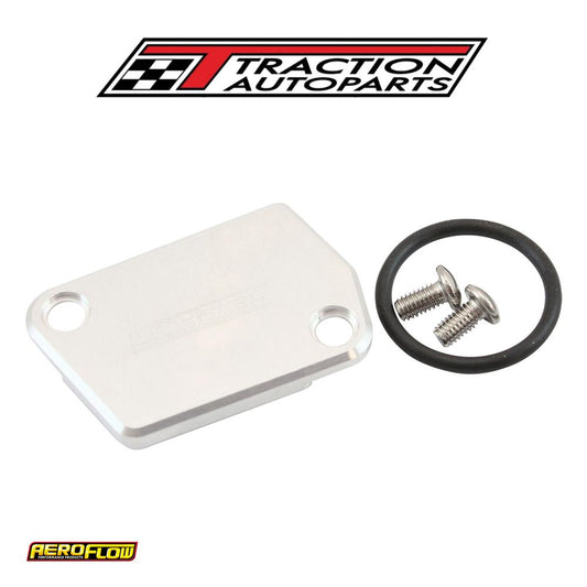 Gm Ls Maf Sensor Block Off Plate Delete Cover Mass Air Flow Raw Aeroflow - Af 64-2176