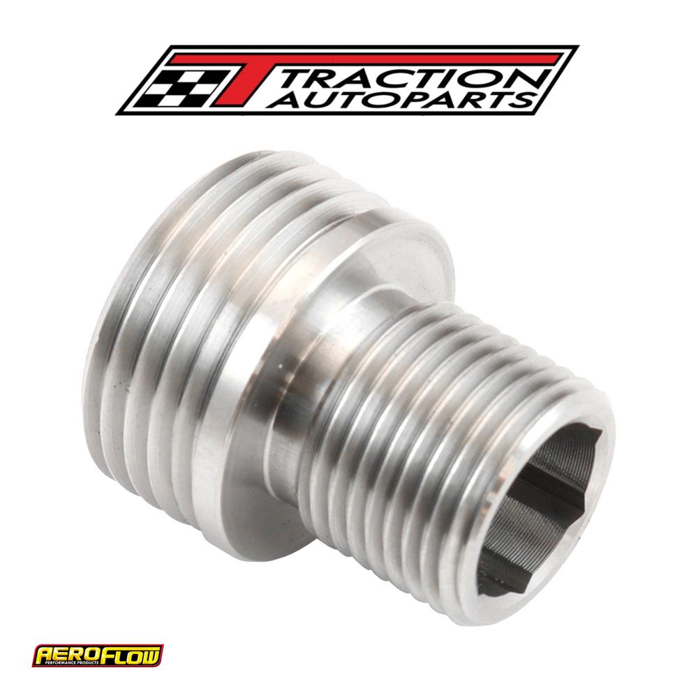 Ford Oil Filter Adapter Threadinsert Mount Dart World 3/4" 1-1/16" Aeroflow Af 64-2192