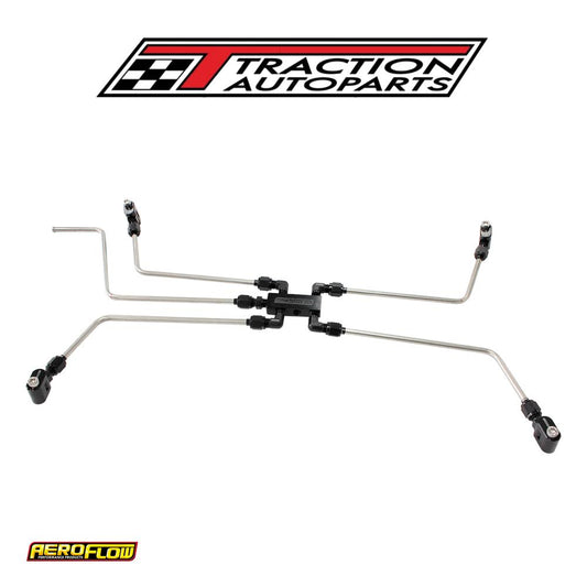 Ls Steam Pipe Crossover Kit hard line Distribution Setup