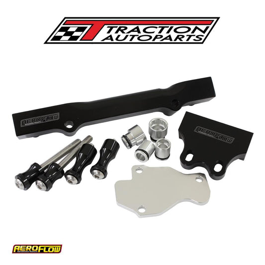 Rotary Fuel Rail Kit Series 6 7 & 8. Mazda Rx 7 Black Gen 2